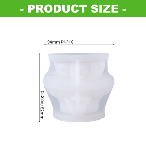 Pilzhaus-Blumenbehälter-Silikonform für handgefertigte 2