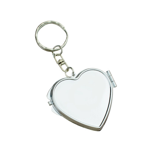Fixation de clé pour miroir cosmétique,-en forme de coeur