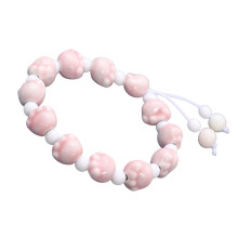 Everyday Wear Cartoon Puss Paw Design Ceramic Bracelet-5
