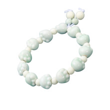 Everyday Wear Cartoon Puss Paw Design Ceramic Bracelet-7