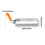 Griddle Egg Ring Nonstick Orange Rectangle Cooker for Breakfast Muffins and Burger Grill 5