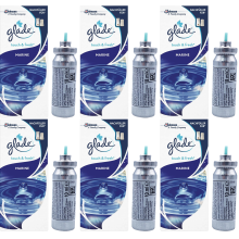6 X Glade Touch n Fresh Refill Marine 10ml
