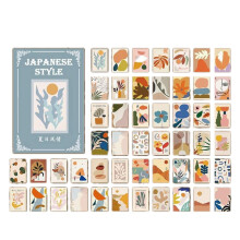 DIY Vintage Scrapbooking Paper Collection Phone Decoration Scrapbook Scrapbook Paper Post Card Journaling Supplies D