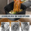 Sink Strainer Funnel Drain Basket Multifunctional Saddle-Shaped Left Mesh Stainless Steel Filter Black 2