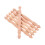 HEMOTON Wooden Spindles for Deck Railing 6 Pcs Khaki 5