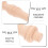 HEMOTON Wooden Spindles for Deck Railing 6 Pcs Khaki 7