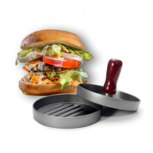 Burger Press and Stuffed Burger Maker with Nonstick Easy Release, Uniform Patty Thickness for BBQ Grill