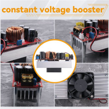 1800W Voltage Converter CV Boost Converter Step Adjustable Module Power Supply 40A 10V-60V to 12V-90V Regulator