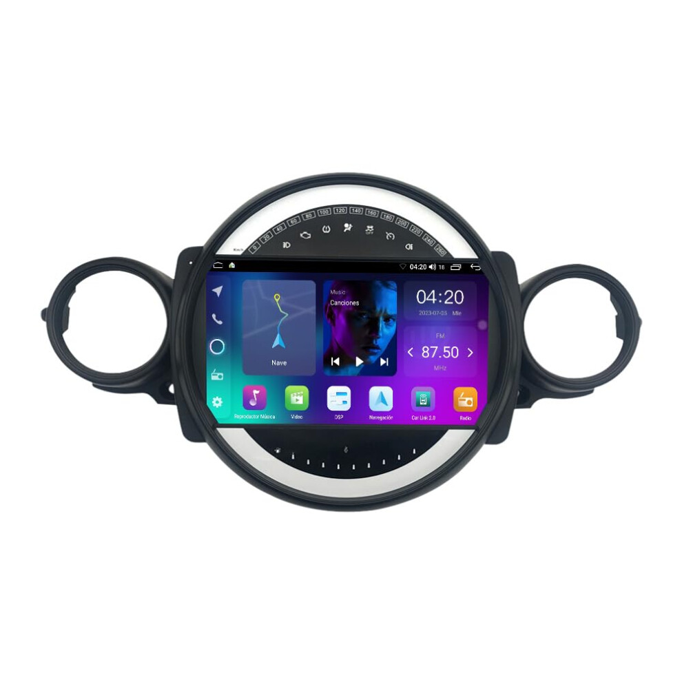 Android Car Stereo For Bmw Mini Cooper R56 R60 2007Â2015, Carplay Android Auto Gps Navigation Touchscreen 2+32Gb 9771547581451