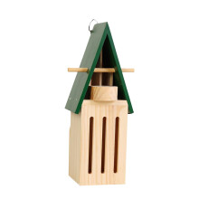 Wooden Butterfly House with Feeder, Outdoor Shelter for Garden Decor, Attracts More Butterflies