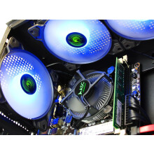 ASC Gaming PC - Ryzen 5 8400F, 16GB RAM, RTX 5060, 1TB SSD, Black 6 Fan RGB Case, Windows 11 Pro, WiFi