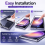 Samsung S23 Ultra Tempered Glass x2 4
