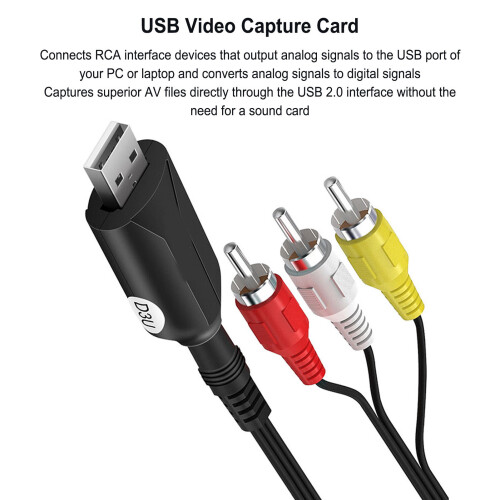 RCA zu USB Video Capture Karte 1