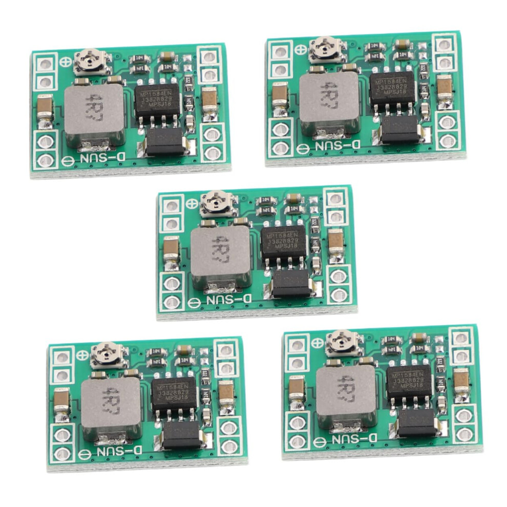 5Pcs Dcdc Converter Module 5V Voltage Regulator Board, Adjustable 3A Dual Output, Efficiency 9073542723950