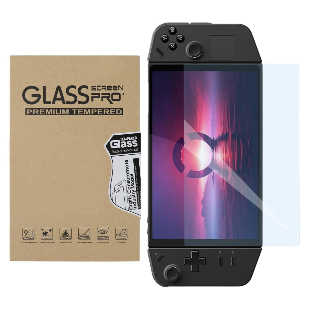 8.8 Inch Tempered Glass Screen Protector For Legion Go 2023, 9H Antiscratch Ultra Hd Clarity, Bubble, Transparent 9771547581796