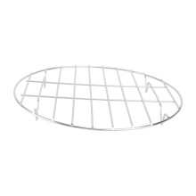 Round Stainless Steel BBQ Grill Rack Multipurpose Cooking for Fish Roasting Pizza Baking