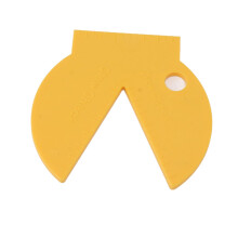 Hoof Trimming Ruler for Cattle with Easy Read Markings, Compact Durable Plastic Gauge