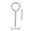 Fire Extinguisher Lock Pin Replacement Kit, Durable Metal Pull Pins, Pack of 10 5