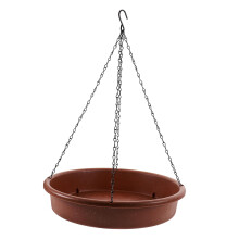 Hanging Bird Feeder for Garden and Patio, Plastic Outdoor Design, Easy Clean and Quick Refill