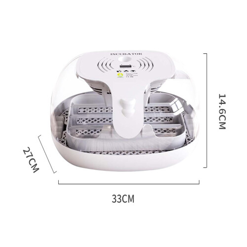 Digital Egg Incubator 16 Eggs Automatic Turner Humidity Control for Chickens Ducks Quails 2