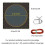 Pool Leaf Net Cover 22x22FT Black Mesh with Reinforced Edge Rope Cuttable Rectangle Design 2