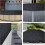 Pool Leaf Net Cover 22x22FT Black Mesh with Reinforced Edge Rope Cuttable Rectangle Design 5