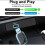 Wireless Android Auto Adapter for Jaguar XE XJ 20192020, Plug and Play Bluetooth Converter, Android 11+ Compatible 3
