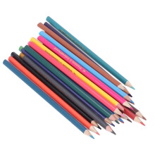 24pcs Triangular Colored Pencils Set – Glossy Finish, Comfortable Grip, Poplar Material