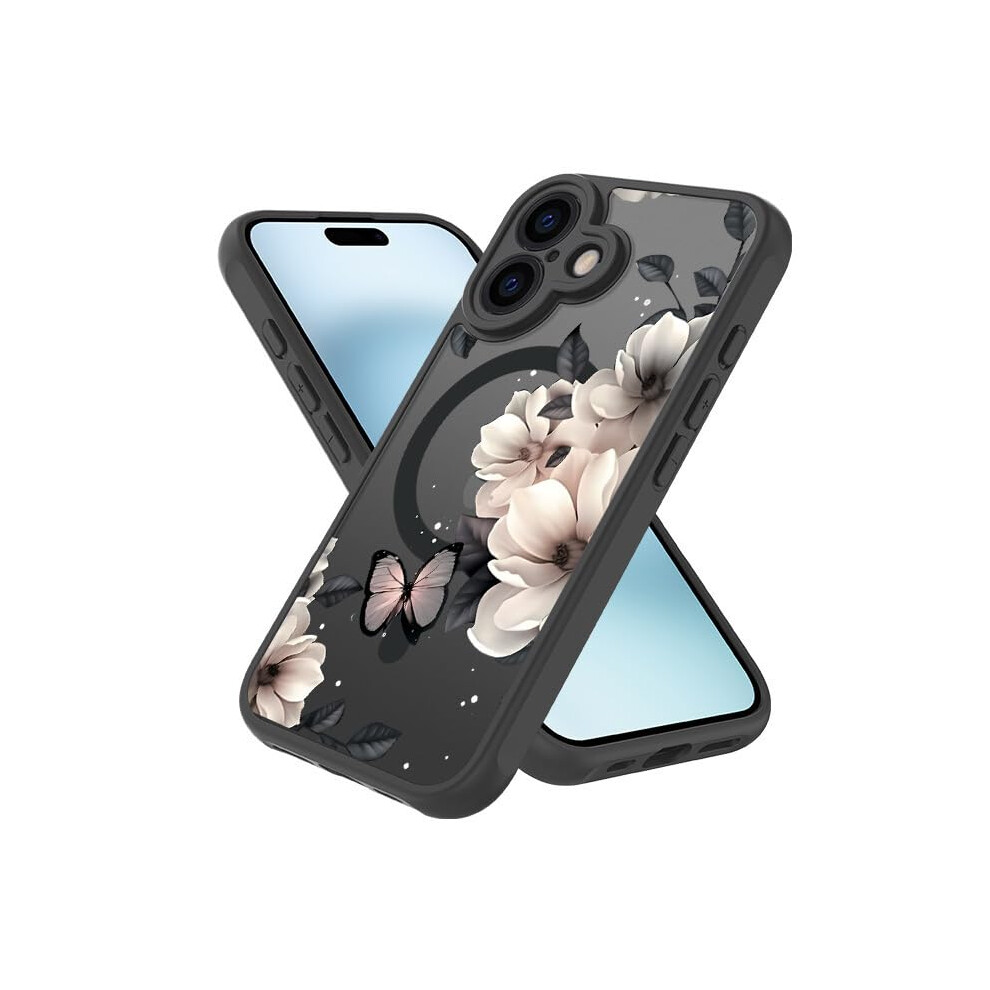 Case For Iphone 15 Pro Max With Magsafe, Shockproof Tpu Cover With Camera Lens Guard And Grip Black 9330225017837