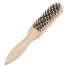 Heavy Duty Grill Cleaning Brush with Powerful Wire Scraper and Ergonomic Thick Handle for BBQ, Ovens and Stoves