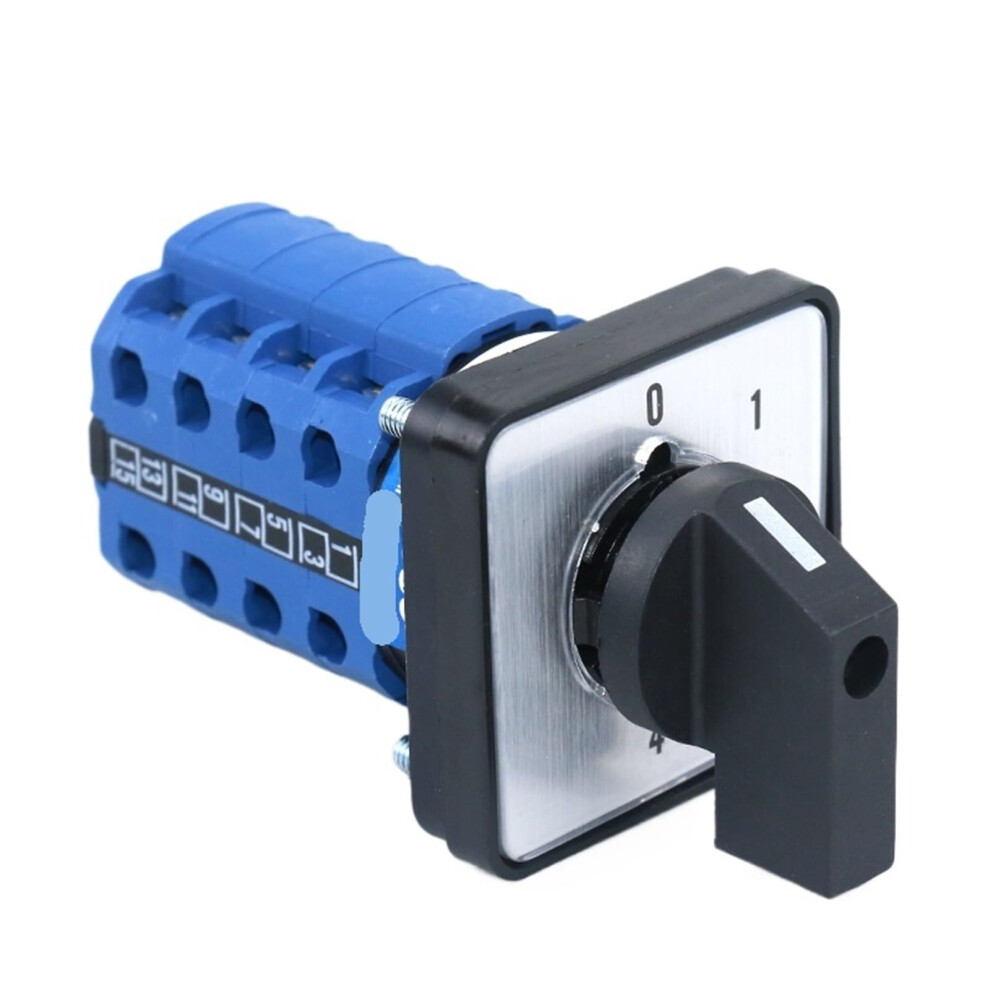 20A 660V Rotary Cam Switch Lw2620 Changeover Selector 64X64mm Panel Mount Universal 9455672272728