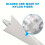 3Pack 580mm Nylon Wind Turbine Blades for Horizontal Axis Small Wind Generator Replacement 2