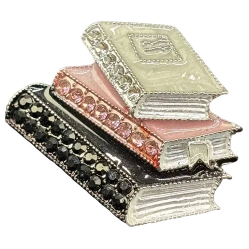 Broche culturelle multi-usage combinant art en émail et strass-4