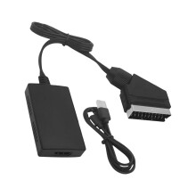 SCART to HDMI Converter 1080P HD Plug and Play USB Powered Adapter for TV and Projector