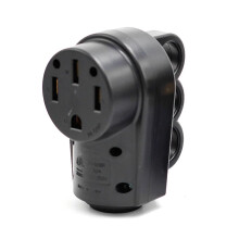 LED508R Compact LED Lighting Module with 50 Amp RV Camper Plug, Energy Saving and Long Lifespan