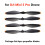 Propellers Replacement Blades Set Black Quick Release Design for Enhanced Flight Stability for DJI Mini 5 Pro 2