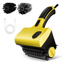 Bristle Electric Grill Cleaner Cordless BBQ Scrubber 350 RPM Speed Safe Cleaning Tool