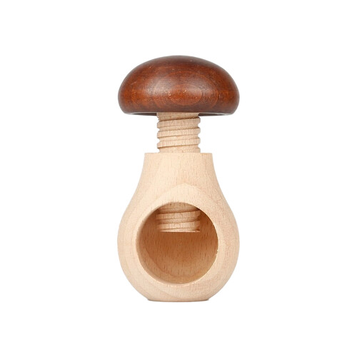 Holz-Nussknacker-Werkzeug, multifunktionale hölzerne-dunkelbraun