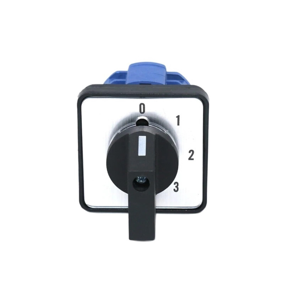 20A 4 Position Cam Switch Power Selector 660V Panel Mount 64X64mm 8 Terminals 9455672275033