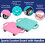 Multicolor Childrens Balance Scooters Stable Plastic-Blue small 2