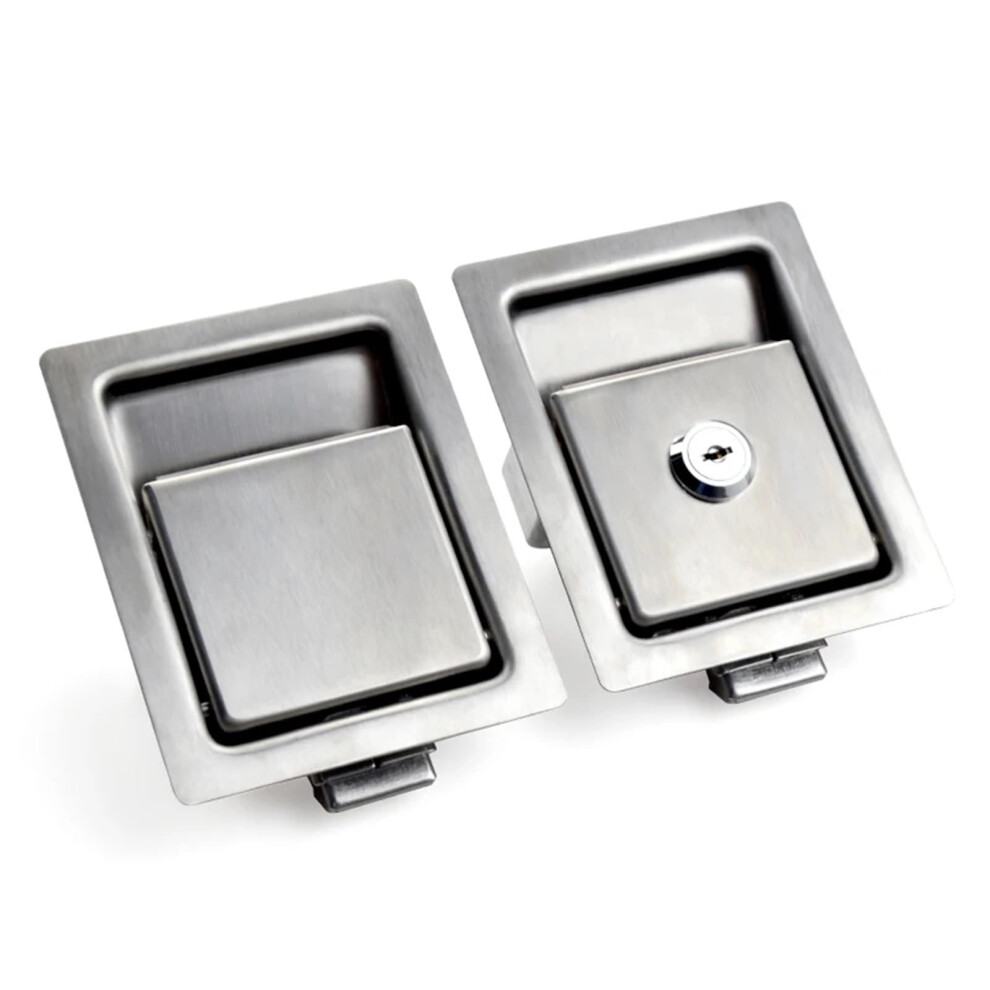 Stainless Steel Paddle Lock Latch Xk101s304j For Truck Trailer Door Heavy Duty Recessed 1Pcs 9455672275989