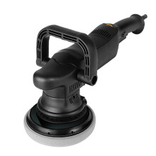Dual Action Car Polisher 15mm Orbital, 6 Speed 1250W Electric Buffer with Low Vibration Grip (Package 2)