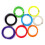 1.75mm ABS 3D Printer Filament Set, 8 Color Pack for 3D Pen, Smooth Feeding and Stable Extrusion 1