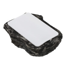 Key Hider Fake Rock for Outdoor Discreet Key Storage with Realistic Stone Design for Garden Use