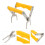 Metal Beehive Frame Grip Tool with Ergonomic Plastic Handle for Secure Beekeeping Inspections 3