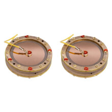 2pcs 34mm Large Diaphragm Microphone Core Recording Condenser Mic Capsule Microphone Accessories