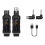 2X UHF XLR Adapter System Wireless Microphone Transmitter Receiver System for Dynamic Microphone Guitar Audio Mixer 2