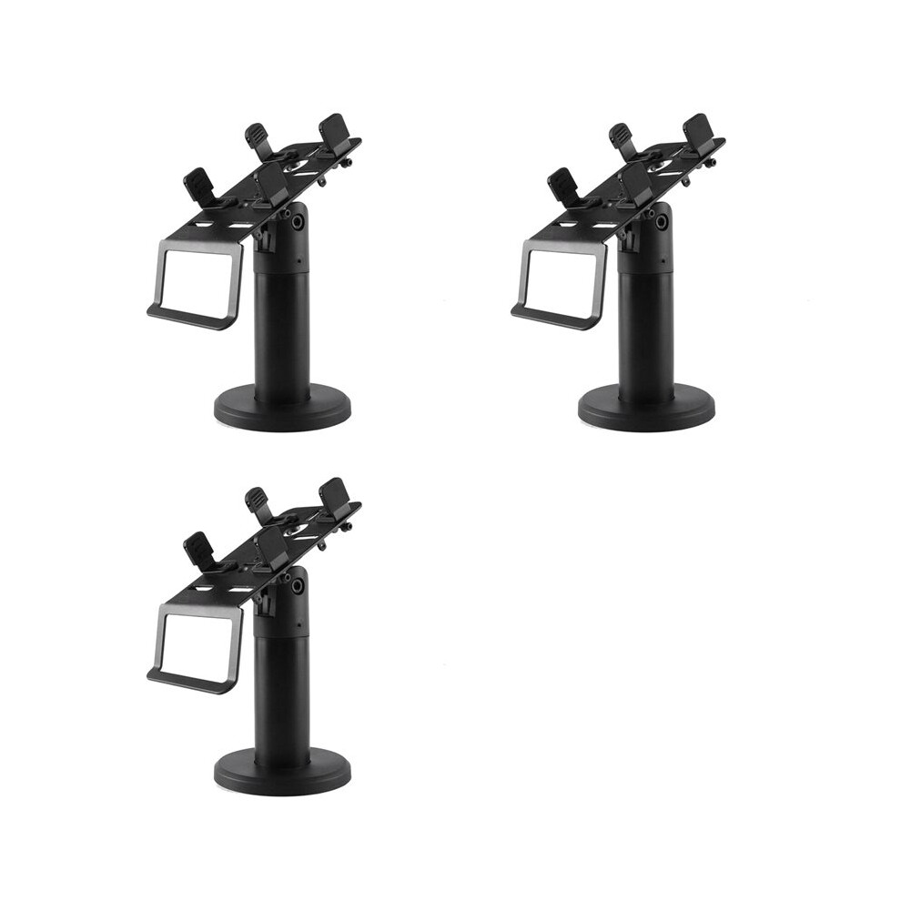 3X Pos Machine Stand 360 Degrees Rotatable Pos Display Cashier Display Holder Credit Card Machine Stand Counter Stand Black 6033923083113
