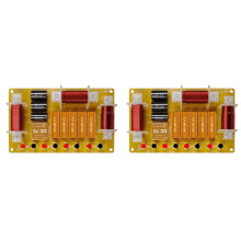 2X 1500W Audio Frequency Divider 2 Way Ljud-Crossover 12 15 Tum Stage Performance High Power Frequency Divider