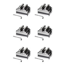 6X Turntable Fixture CNC Concentric Vise Self Centering CNC Pliers CNC Machining Center Concentric Flat Pliers 6-60mm